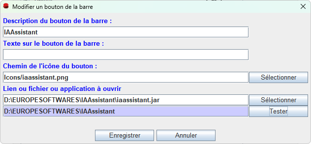 Configuration IAAssistant