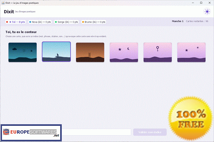 Illustration du logiciel