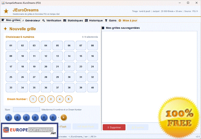 Illustration du logiciel
