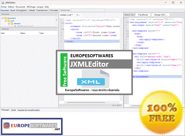 Illustration du logiciel