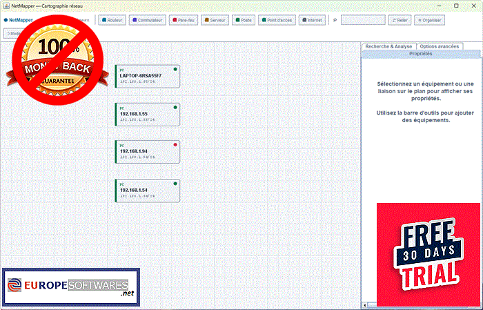 Illustration du logiciel