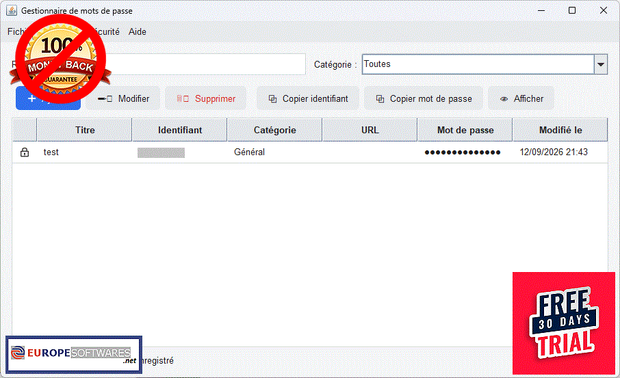 Illustration du logiciel